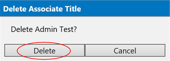delete button
